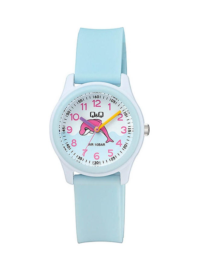 Q&Q Girls' Rubber Analog Watch Vs59J005Y - Image 1