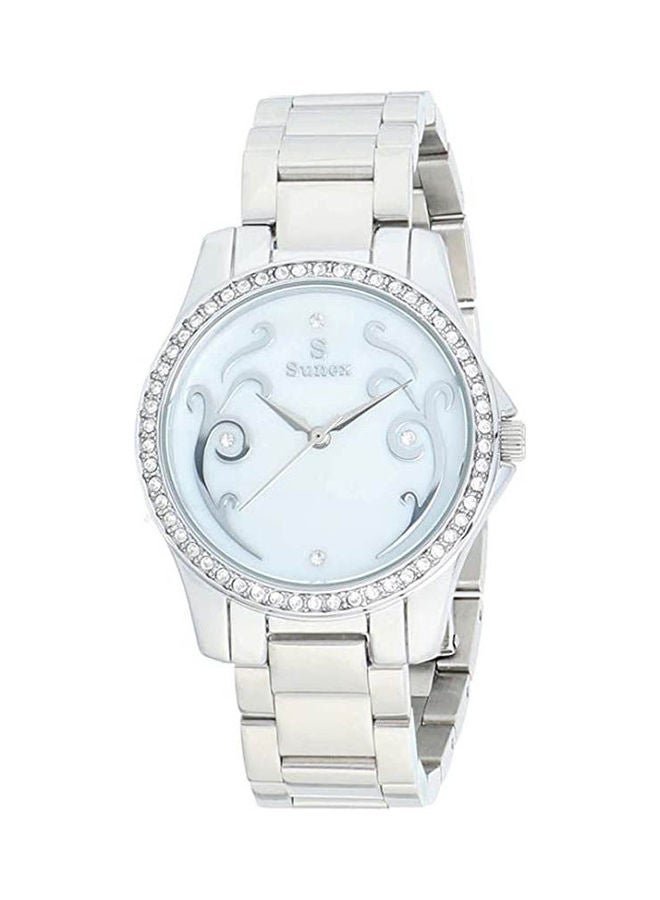 SUNEX - Women's Stainless Steel Analog  S0341-Ips-Ipr-W - Image 1