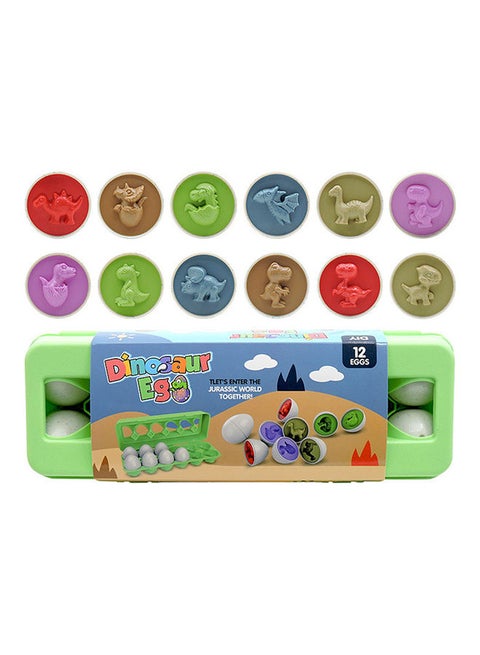 12-Piece Dinosaur Eggs 29x10x7cm