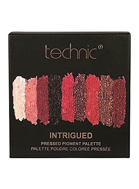 Cosmetics - Pressed Pigments Eyeshadow Palette - Intrigued Multicolour