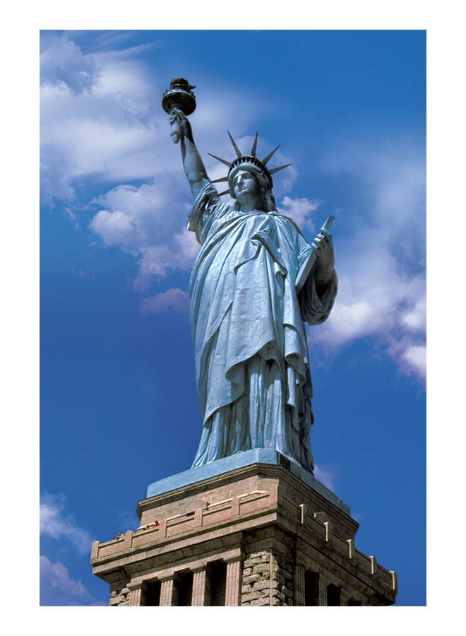 توماكس أحجية قطع تركيب بتصميم تمثال الحرية من 1000 قطعة 50x75سم