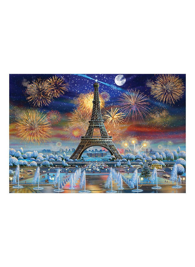 TOMAX Eiffel Tower Celebration 1000Pcs Puzzle 50x75cm 