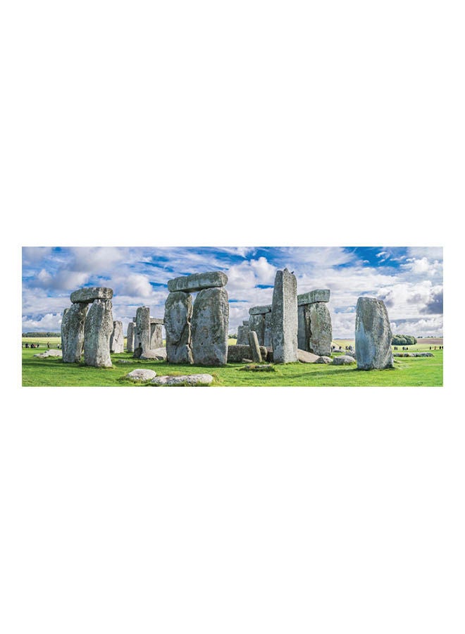 توماكس أحجية قطع تركيب بتصميم منظر طبيعي لستونهنج، إنجلترا من 950 قطعة 34x102سم