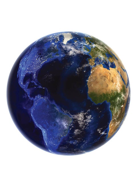 The Earth 568Pcs Round Puzzle 49.53cm