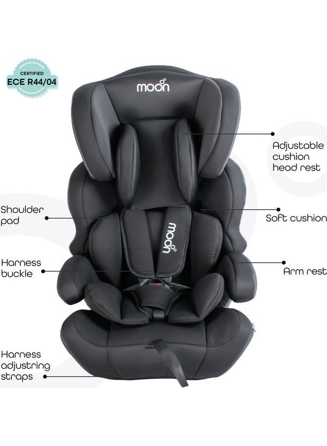Moon Lofty Baby Car seat Group(1,2,3) - Ash Grey - Image 2