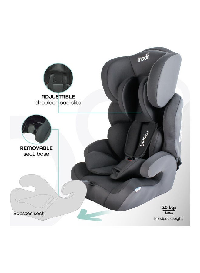 Moon Lofty Baby Car seat Group(1,2,3) - Ash Grey - Image 4