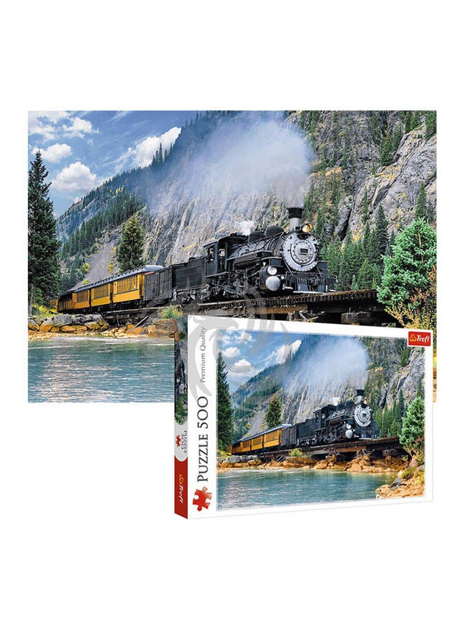 تريفل Jigsaw Puzzles Mountain Train 480x340cm  - Image 2