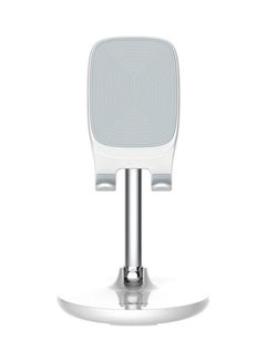LDNIO Portable Adjustable Height Mobile Phone Mount White  - Image 1