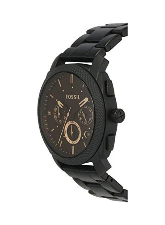 FOSSIL men Stainless Steel Chronograph Watch Fs4682  - Image 3