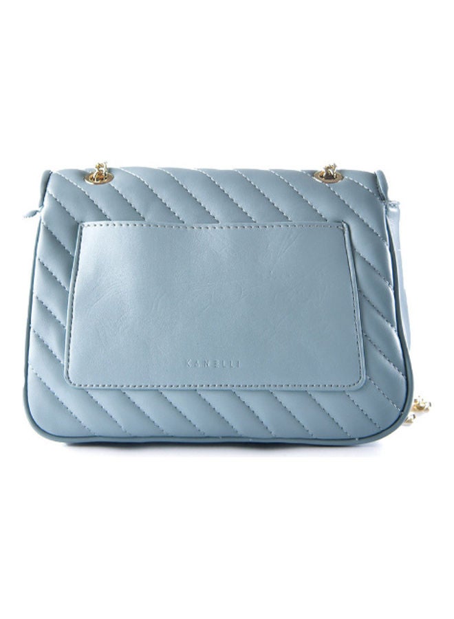 KANELLI Casual Stylish Shoulder Bag Blue - Image 3