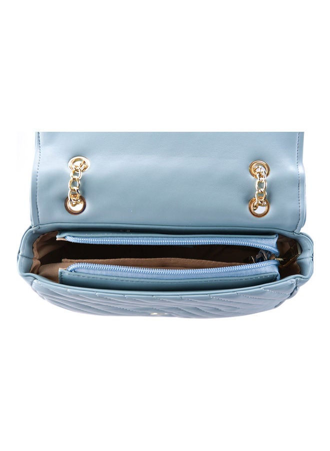 KANELLI Casual Stylish Shoulder Bag Blue - Image 4