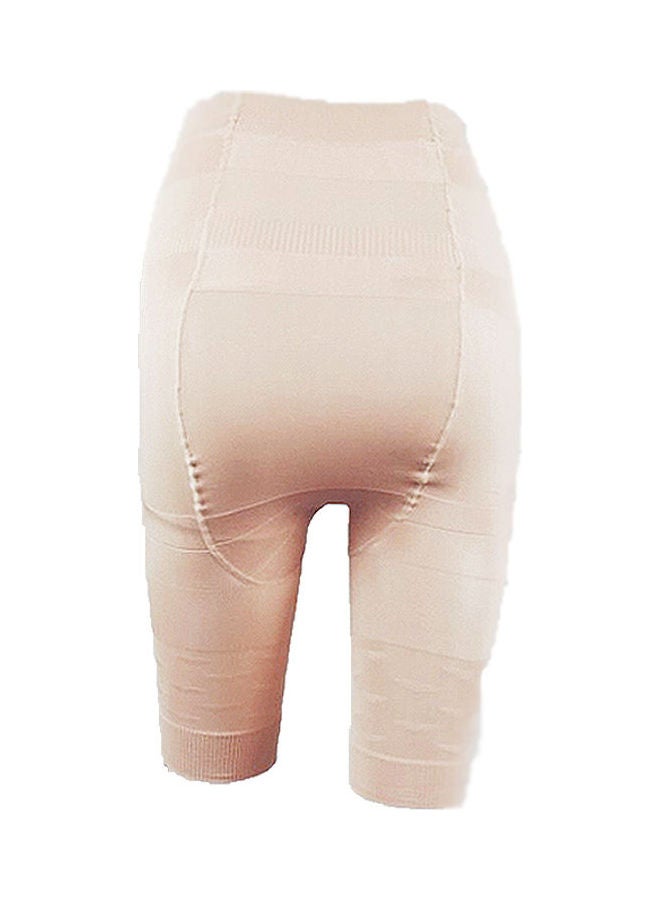 Beauty Slimming High Waist Bodysuit Beige - Image 4