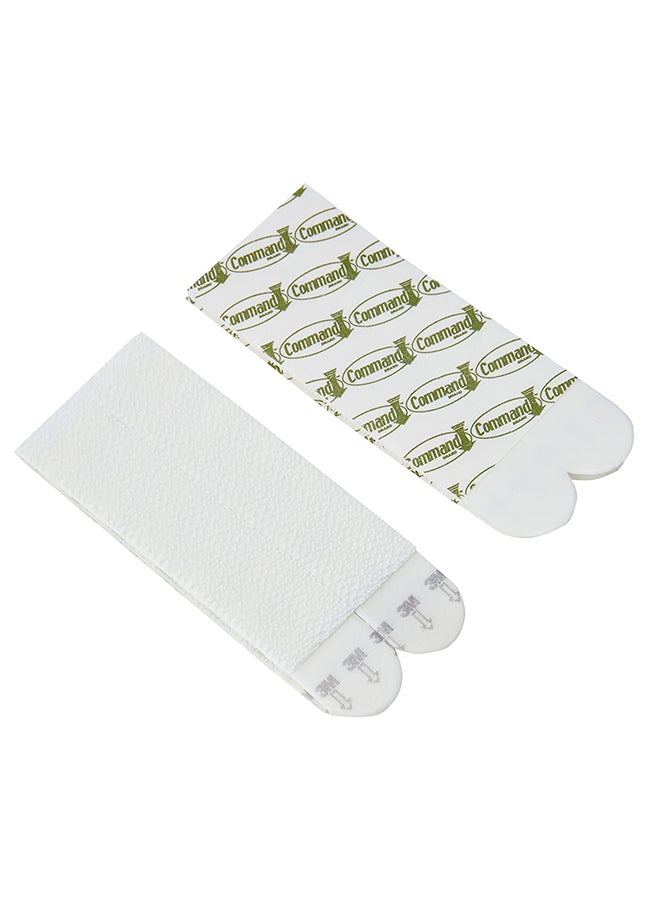 3M 4-Piece Command Adhesive Strips White - Image 1