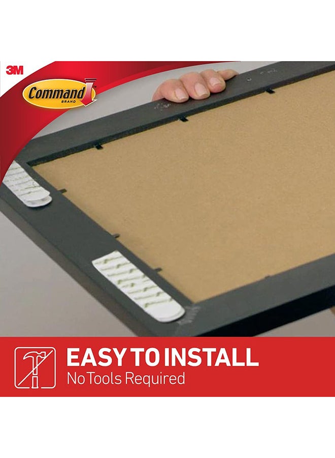 3M 4-Piece Command Adhesive Strips White - Image 3