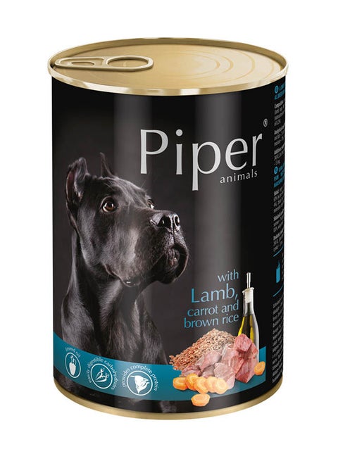 Dog Food With Lamb, Carrot And Brown Rice Blue 400grams