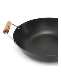 ALBERTO Wok Pan Black 30cmcm  - Image 2