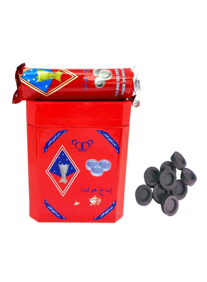 Generic 60-Piece Charcoal Bakhoor Coal Red 14cm  - Image 1
