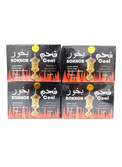 ماركة غير محددة مجموعة شعلة فحم مكونة من 30 قطعة، 4 عبوات أسود  - Image 1