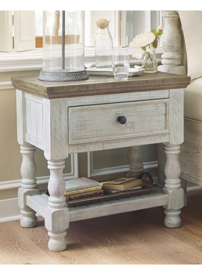 Ashley Homestore Havalance Nightstand White 28x18x28inch  - Image 3