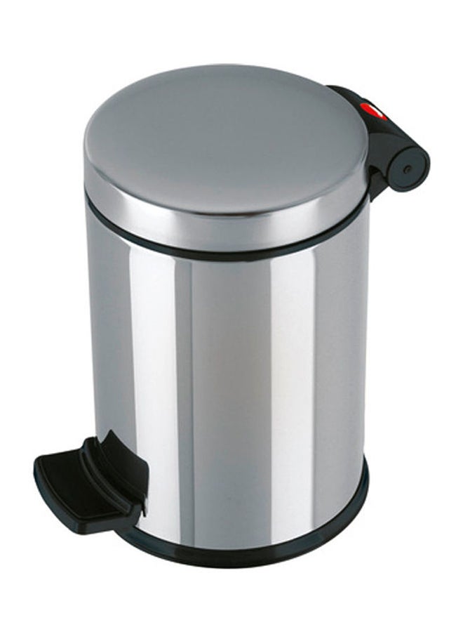 Hailo Stainless Steel Pedal Bathroom Waste Bin Silver 4Liters  - Image 1