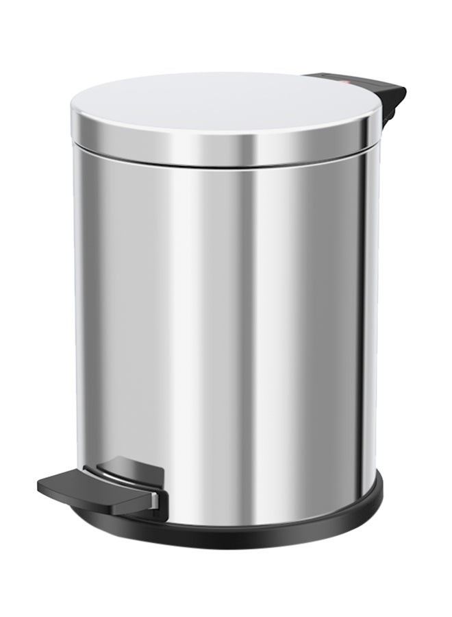 Hailo - Stainless Steel Pedal Dust  Bin Silver 12Liters - Image 1