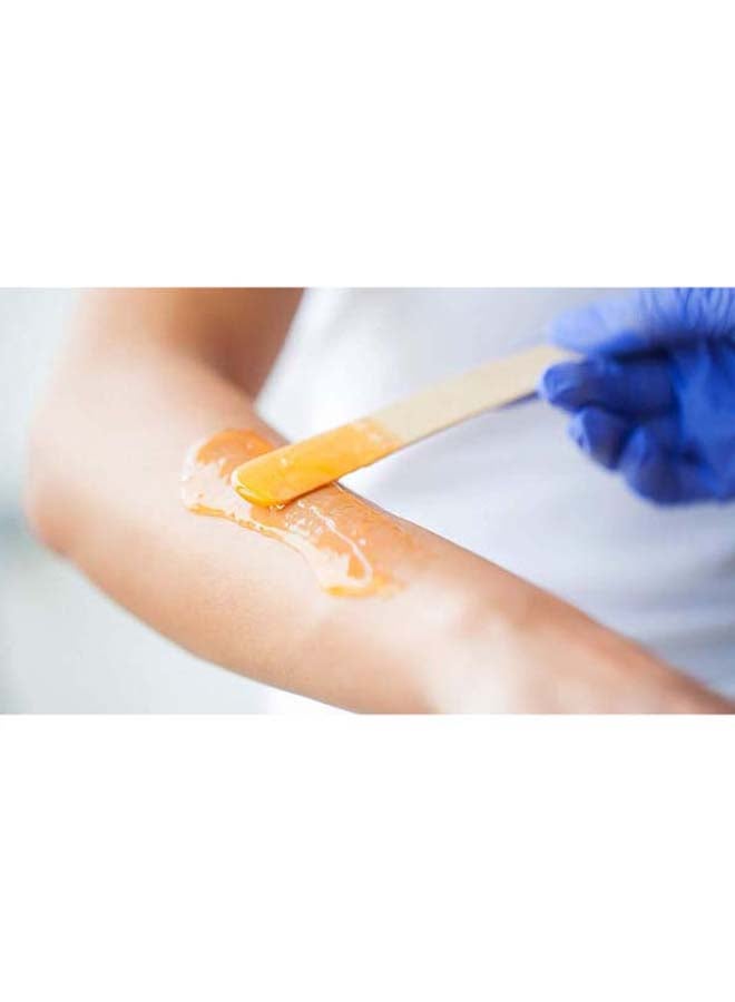 dukal 100-Piece Sturdy Waxing Applicator Stick Set Brown - Image 3