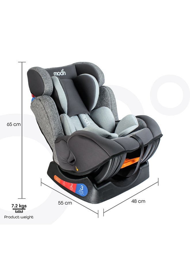 مون Hefty Baby Car Seat Baby Group(0,1,2) - Mid Grey  - Image 4