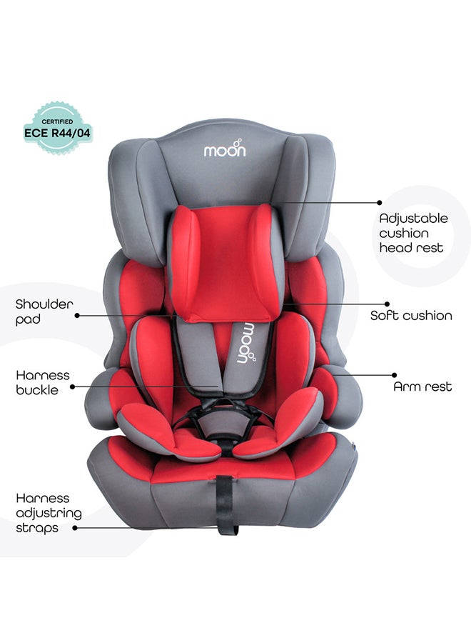 Moon - Lofty Baby Car seat  Group(1,2,3)-Fired Red - Image 1