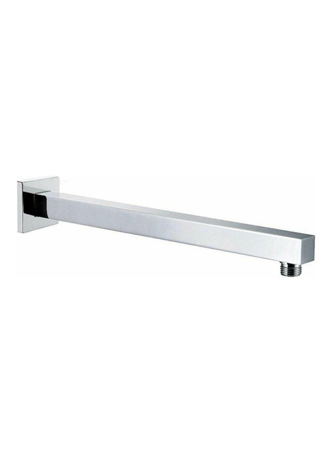 16 Inches Stainless Steel Square Rainfall Shower Head Extension Arm Wall Mounted Tools-Free Silver 40.00 x 4.00 x 5.40cm - Image 5
