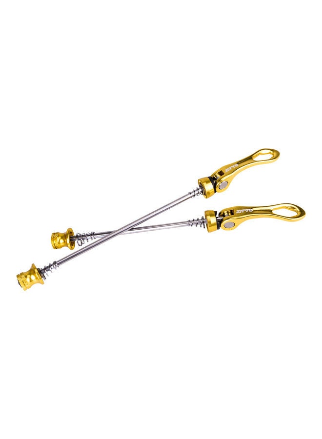 زد تي تي أو زوج من قطع محور أسياخ العجلات الأمامية والخلفية للدراجة سريعة التحرير 15 x 10 x 10سم - Image 1