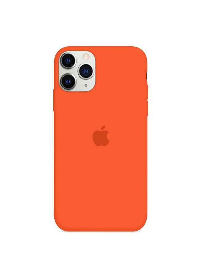 MARGOUN - Silicone Cover Case for iphone 12 Pro Max Orange - Image 1