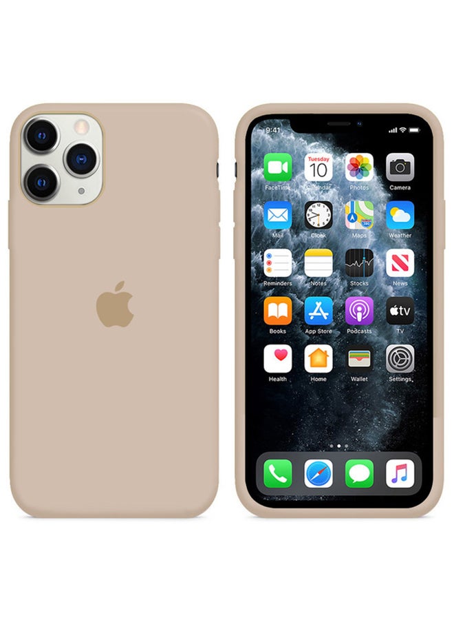 MARGOUN - Silicone Cover Case for iphone 12 Pro Max Pink Sand - Image 1