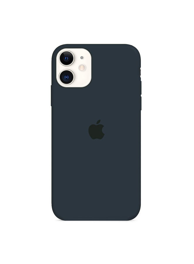 MARGOUN - Silicone Cover Case for iphone 12 Midnight Blue - Image 1