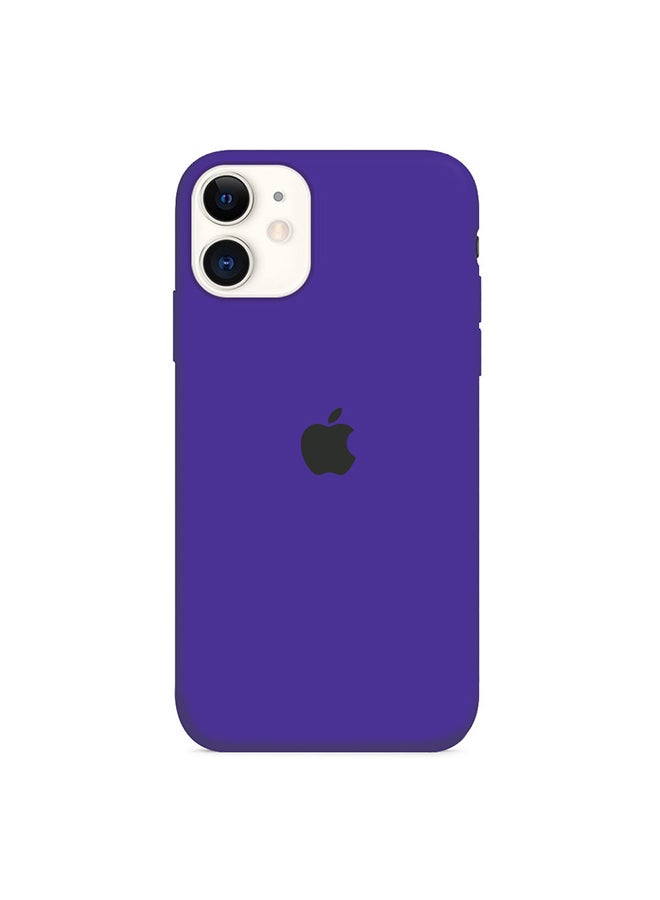 MARGOUN Silicone Cover Case for iphone 12 Mini Purple - Image 1