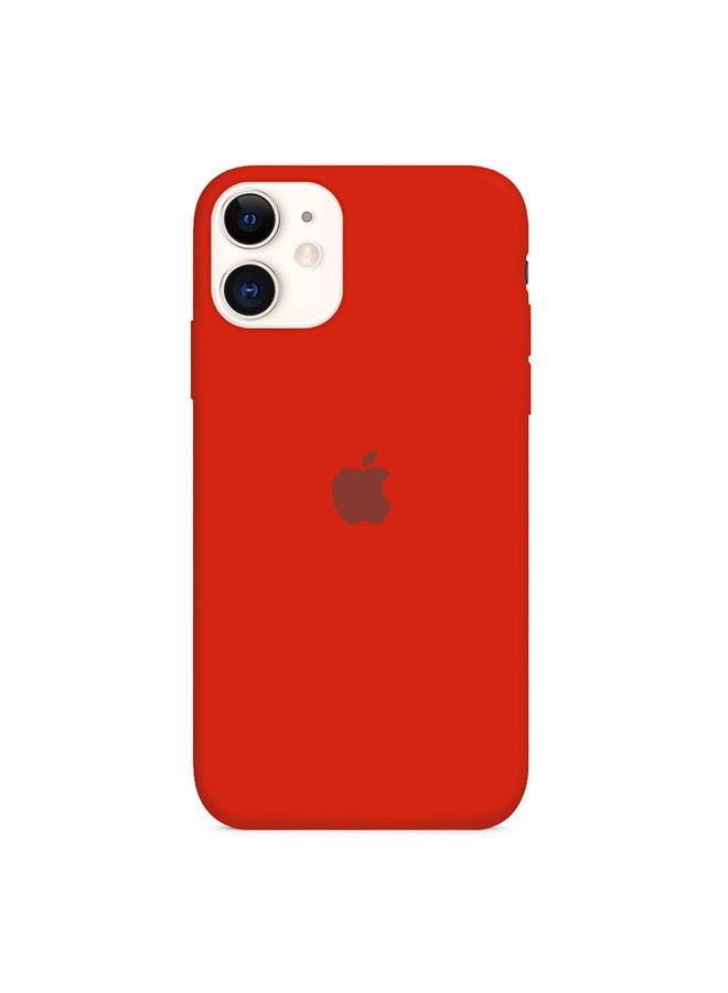MARGOUN Silicone Cover Case for iphone 12 Mini Red - Image 1