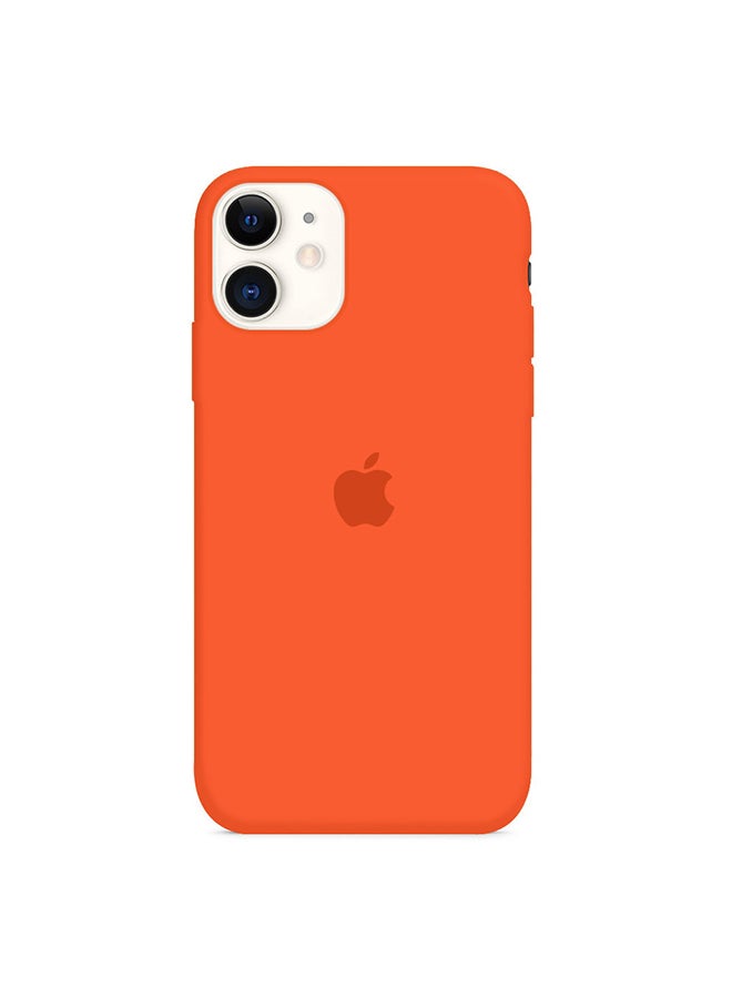 MARGOUN Silicone Cover Case for iphone 12 Mini Orange - Image 1
