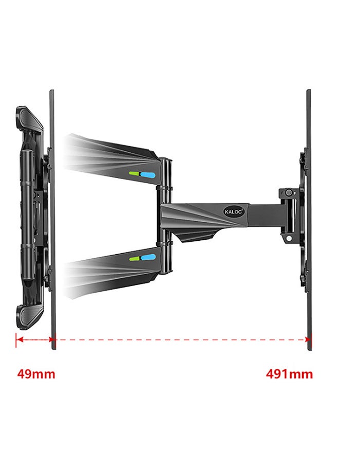 مي فازا حامل متحرك للتثبيت على الحائط لشاشة التلفزيون LCD مقاس 65 بوصة من كالوك أسود  - Image 2