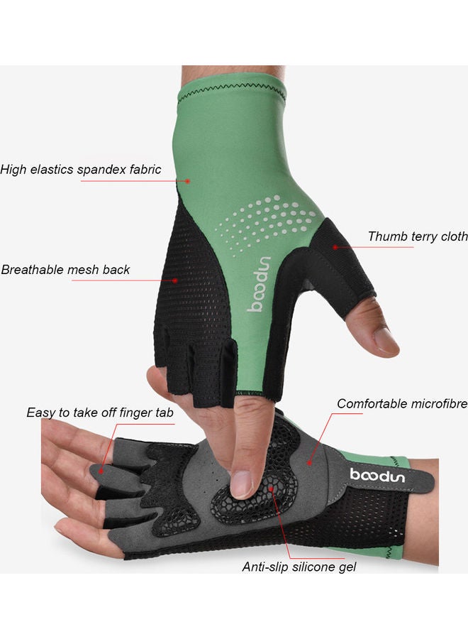 BOODUN Anti-Skid Cycling Half Finger Gloves 30.00x1.00x16.00cm - Image 3