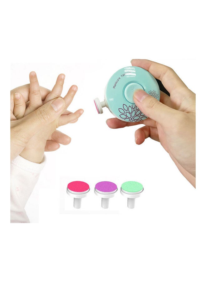 3 Grinding Heads Set Electric Manicure Nail Sharpener