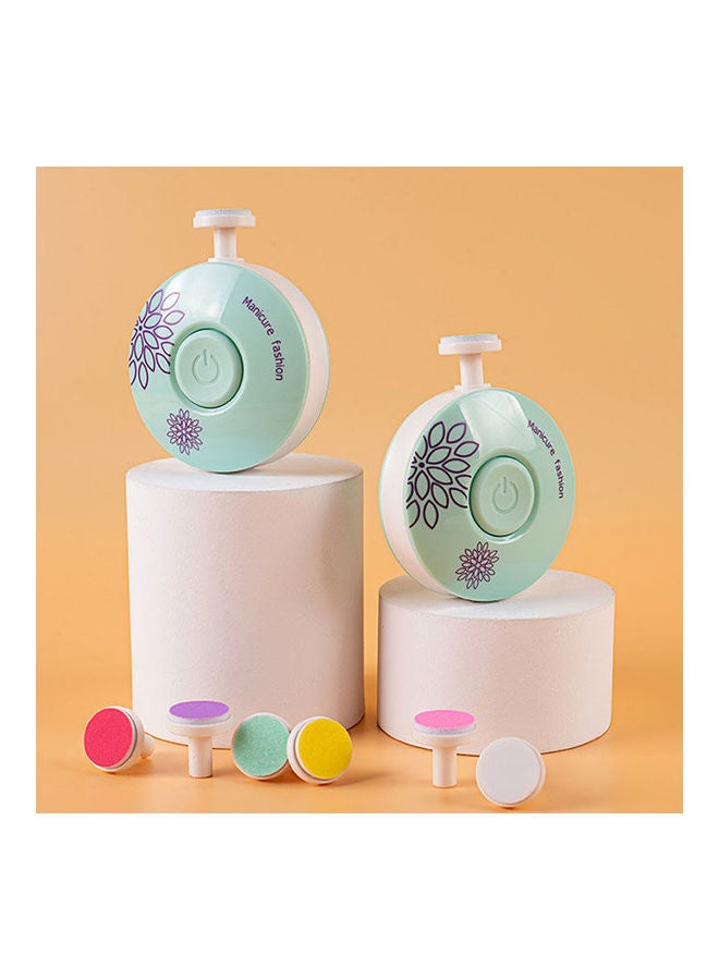 مبرد أظافر كهربائي مع 3 رؤوس للبرد - Image 2