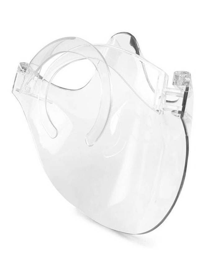 Plastic Works - Clear Face Mask Transparent Plastic Reusable Face shield Transparent 17.4cm - Image 1