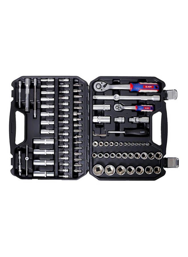 Apt Socket Set 94 Pieces Hexagon Black 32cm  - Image 2
