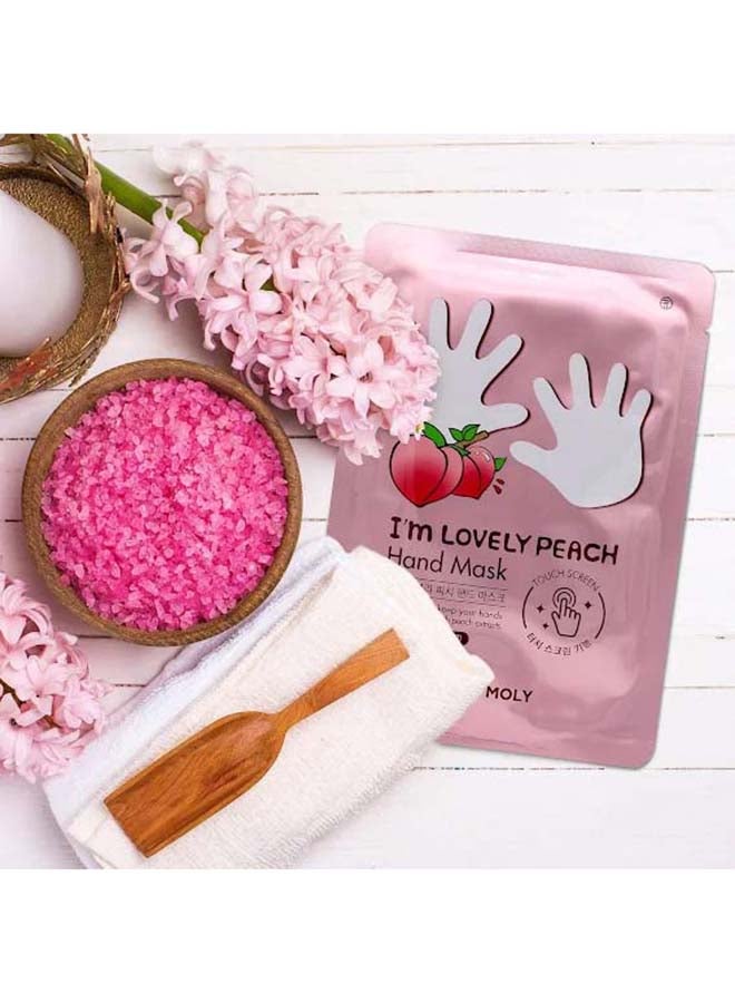 TONYMOLY I'm Lovely Peach Hand Mask 16grams - Image 3