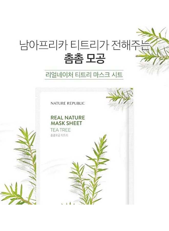 Real Nature Tea Tree Mask Sheet 23ml