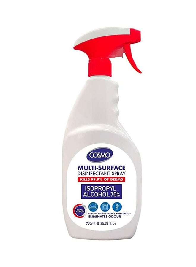 COSMO Advanced Multi Surface Disinfectant Spray Pack Of 6 750ml - Image 1