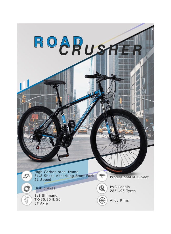 MOUNTAIN GEAR Road Crusher MTB Mountain Bike 26inch 26inch - Image 2