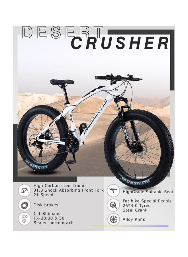 MOUNTAIN GEAR - Snow Crusher Spoke Wheel Desert Bike 26inch - Image 1