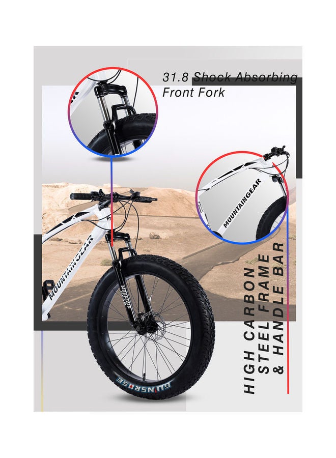 MOUNTAIN GEAR - Snow Crusher Spoke Wheel Desert Bike 26inch - Image 1