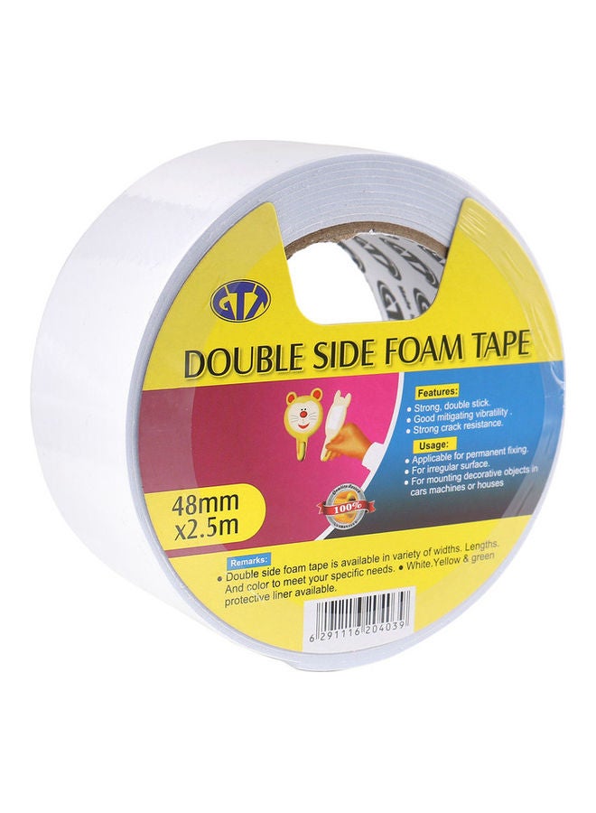 GTT Double Side Foam Tape White - Image 1