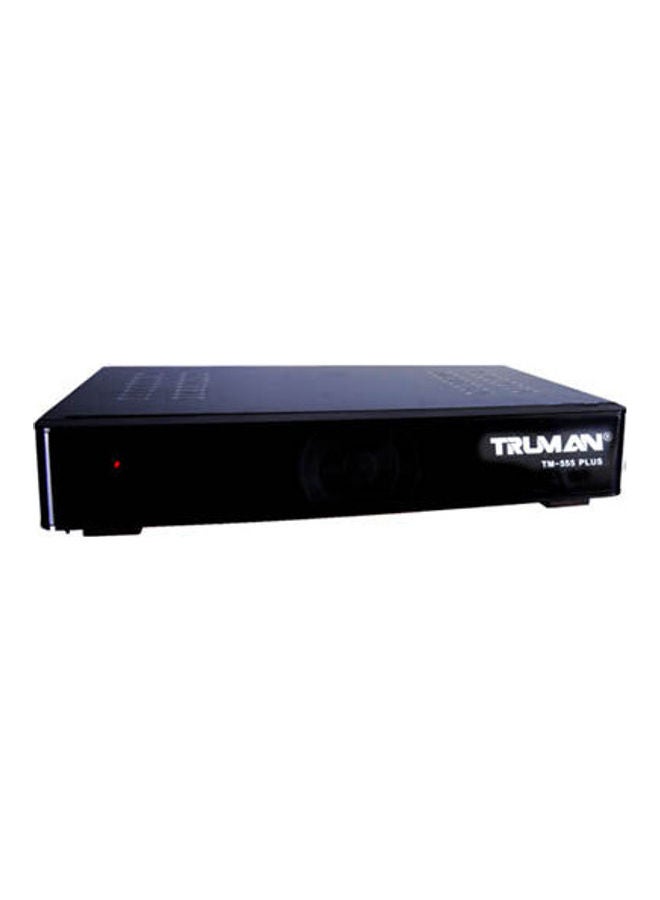 TRUMAN - Satellite Receiver Set Top Box - TM-555 plus large 6222019301846 Black - Image 1